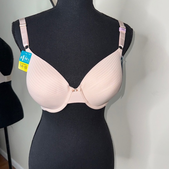 Vanity Fair Other - Vanity Fair Womens Beauty Back Full Coverage Underwire Bra Pink Blush Size 34D